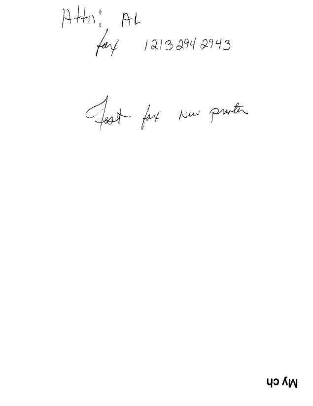fax page