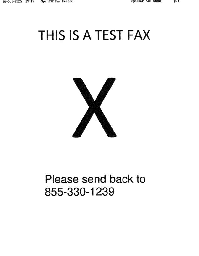 fax page
