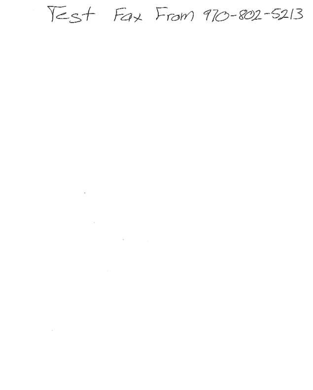 fax page