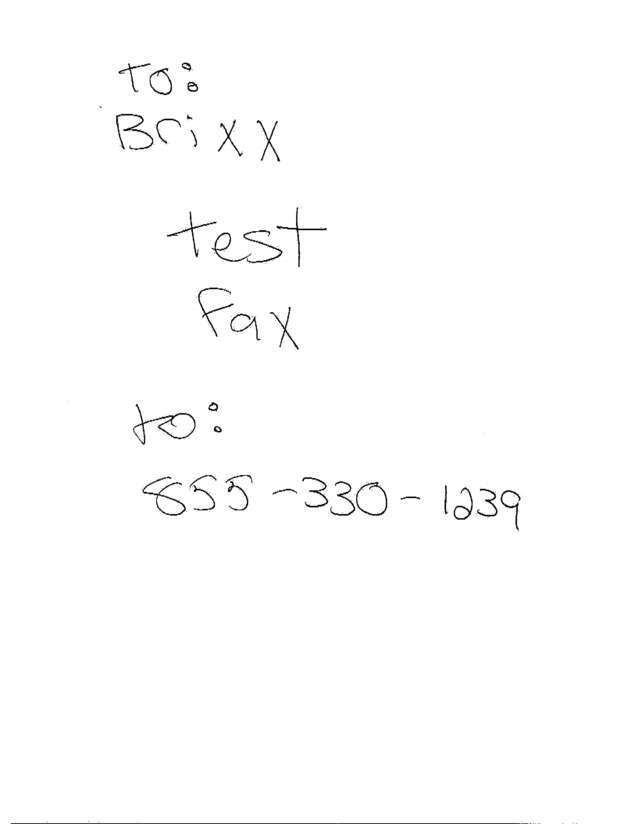 fax page