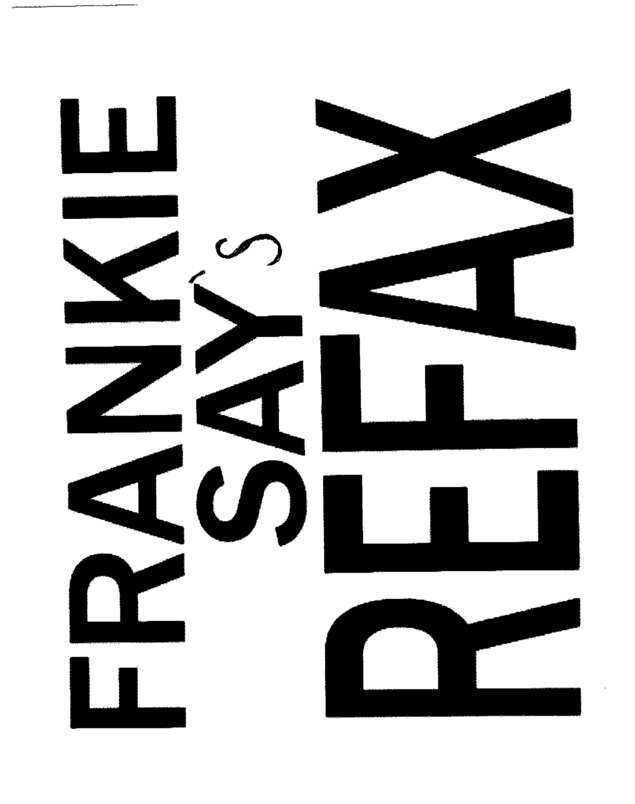 Fax page