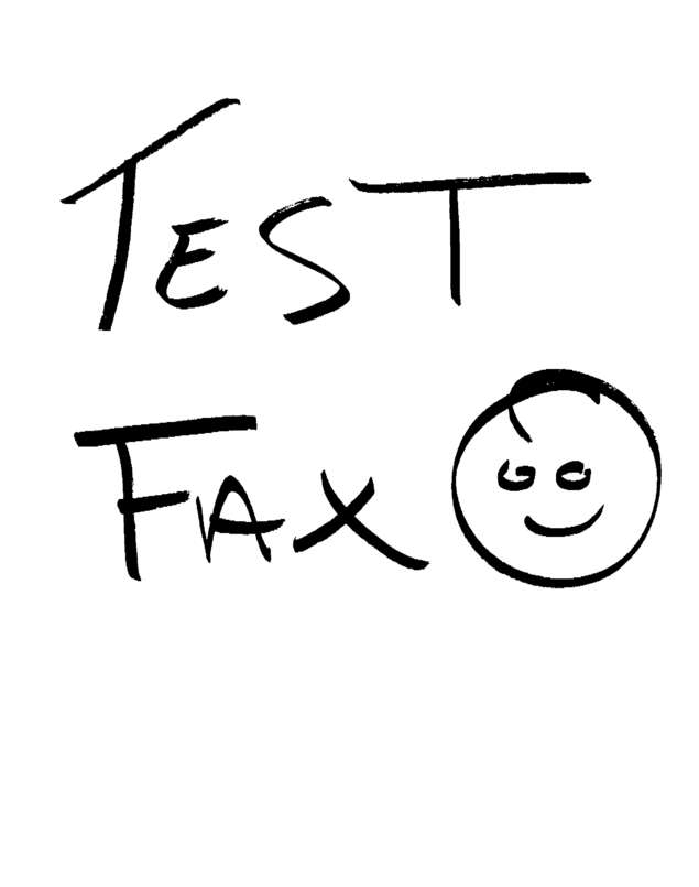 fax page