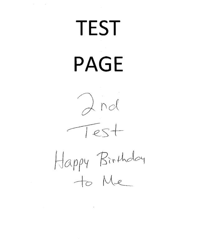 Fax page