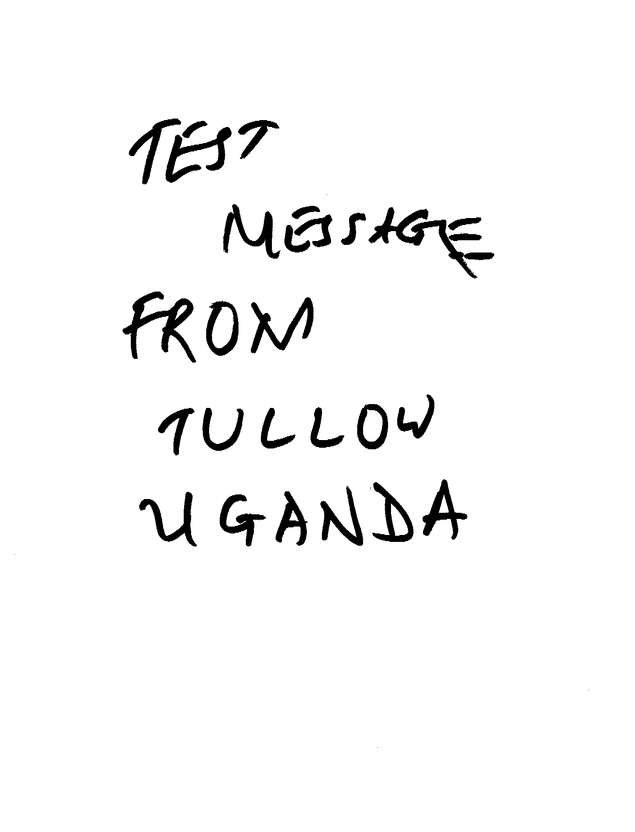 Fax page