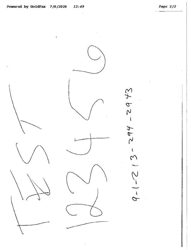 fax page