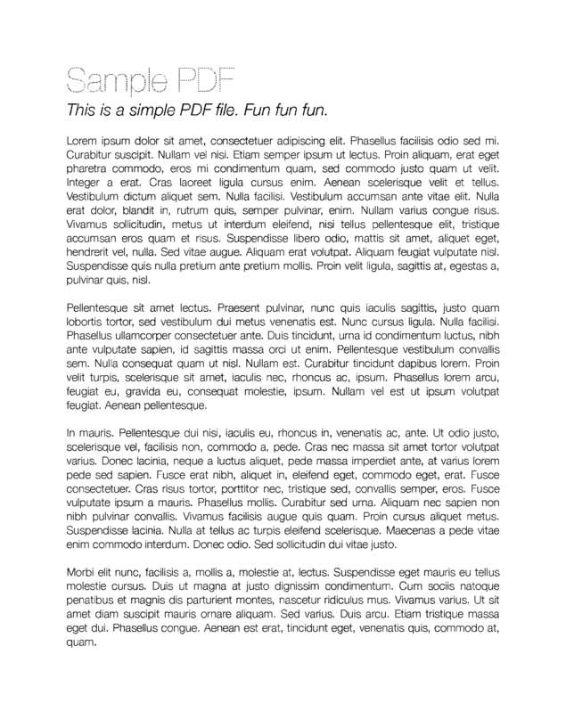 fax page