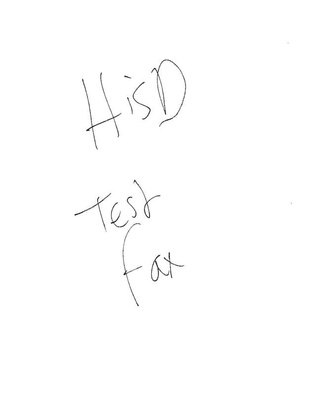 fax page