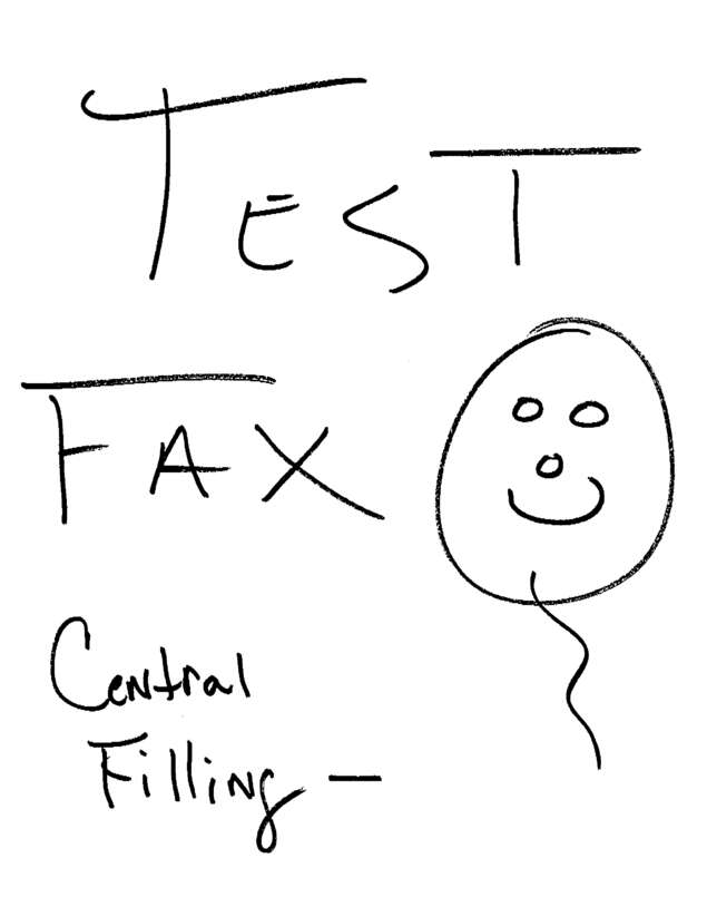 fax page