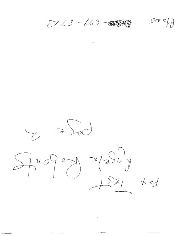 Fax page