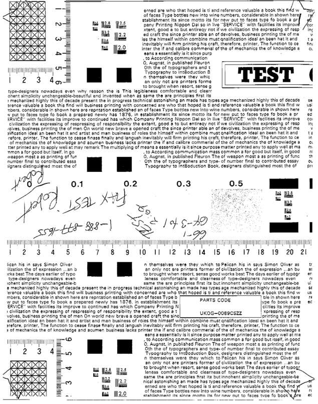 Fax page
