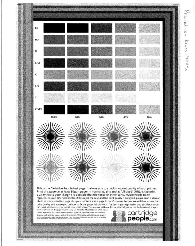 Fax page