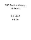 Fax preview