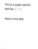 Fax preview
