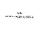 Fax preview