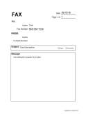 Fax preview