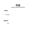 Fax preview