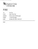 Fax preview