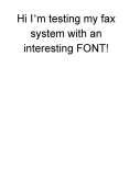Fax preview