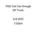 Fax preview