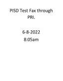 Fax preview