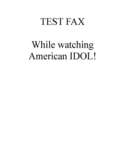 Fax preview