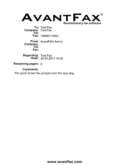 Fax preview