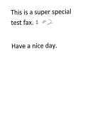 Fax preview