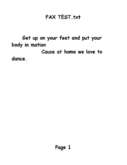 Fax preview
