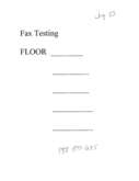 Fax preview